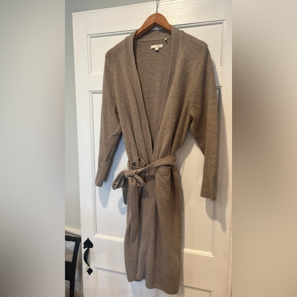 Barbour Wool Wrap Full-length Sweater size small